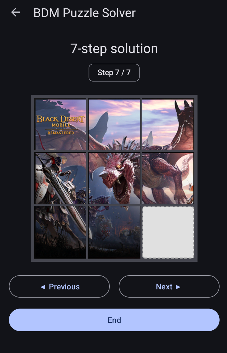 BDM Puzzle Solver